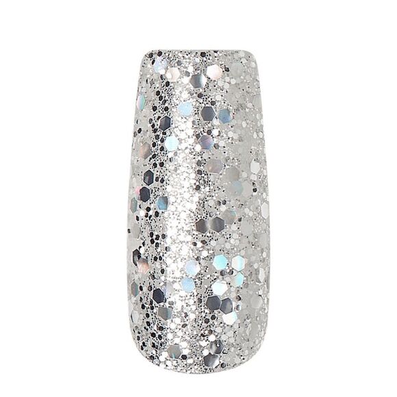 New! Kiss Classy Press On Nails, Glitter, Long - Picture 6 of 6